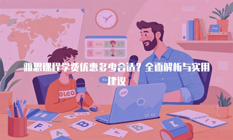 雅思课程学费优惠多少合适？全面解析与实用建议