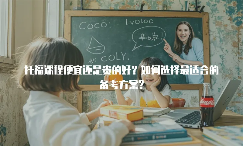 托福课程便宜还是贵的好？如何选择最适合的备考方案？
