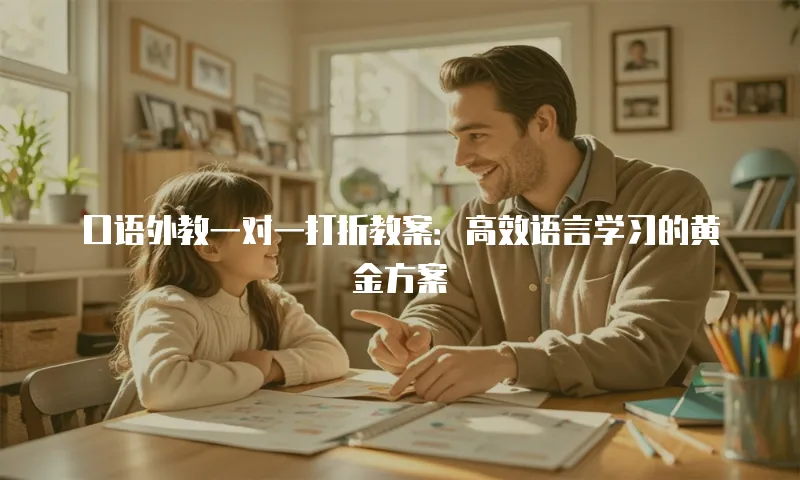 口语外教一对一打折教案：高效语言学习的黄金方案