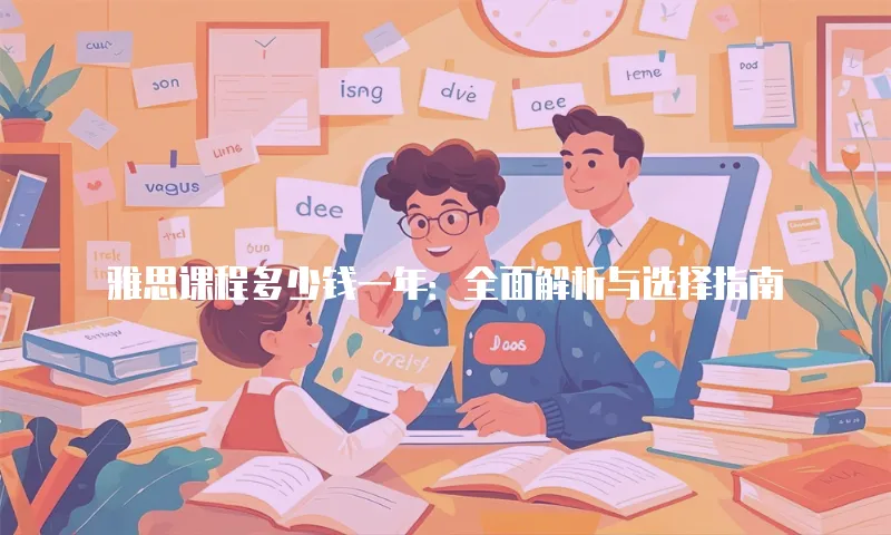 雅思课程多少钱一年：全面解析与选择指南
