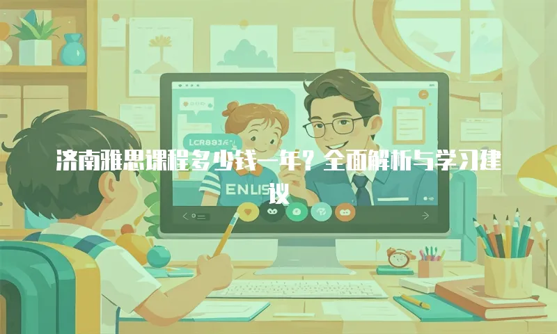 济南雅思课程多少钱一年？全面解析与学习建议