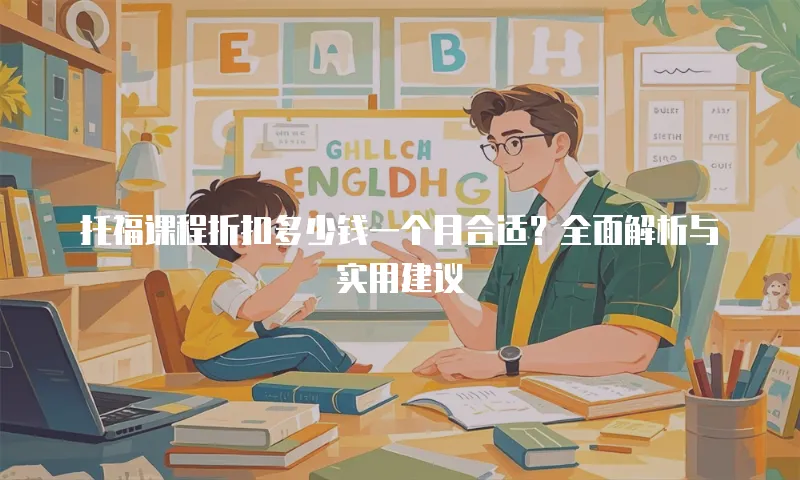 托福课程折扣多少钱一个月合适？全面解析与实用建议