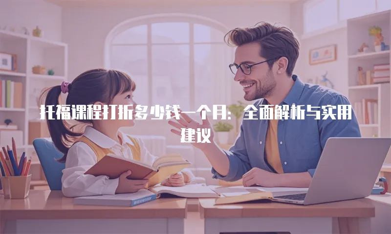 托福课程打折多少钱一个月：全面解析与实用建议