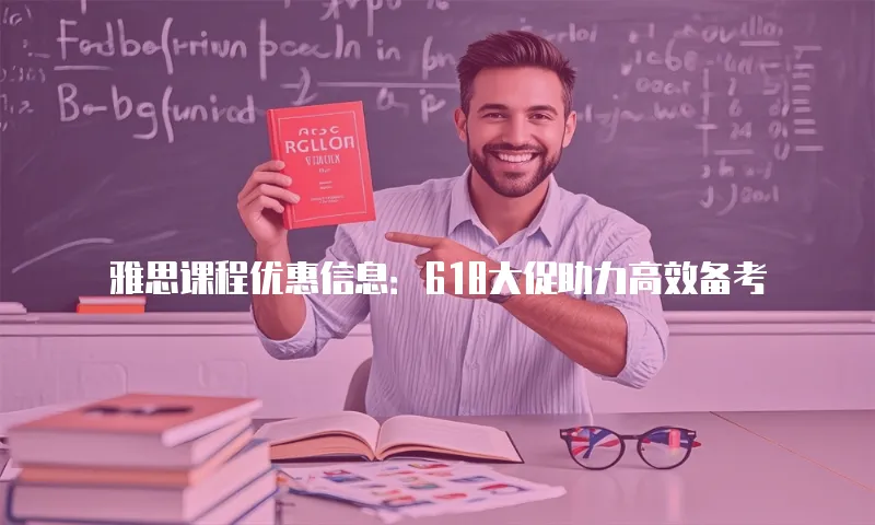 雅思课程优惠信息：618大促助力高效备考