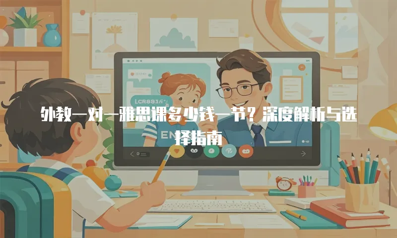 外教一对一雅思课多少钱一节？深度解析与选择指南