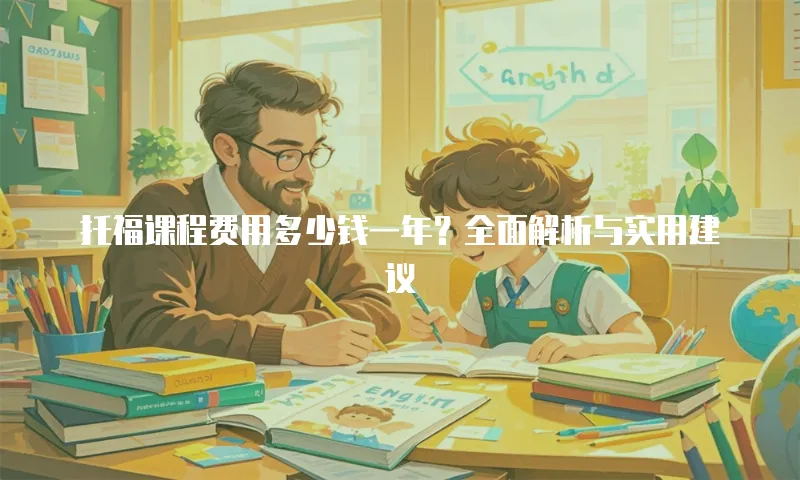 托福课程费用多少钱一年？全面解析与实用建议