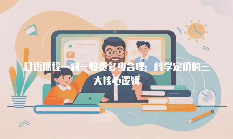 口语课程一对一收费多少合理：科学定价的三大核心逻辑