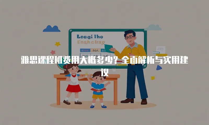 雅思课程班费用大概多少？全面解析与实用建议