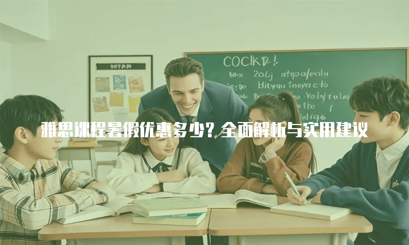 雅思课程暑假优惠多少？全面解析与实用建议