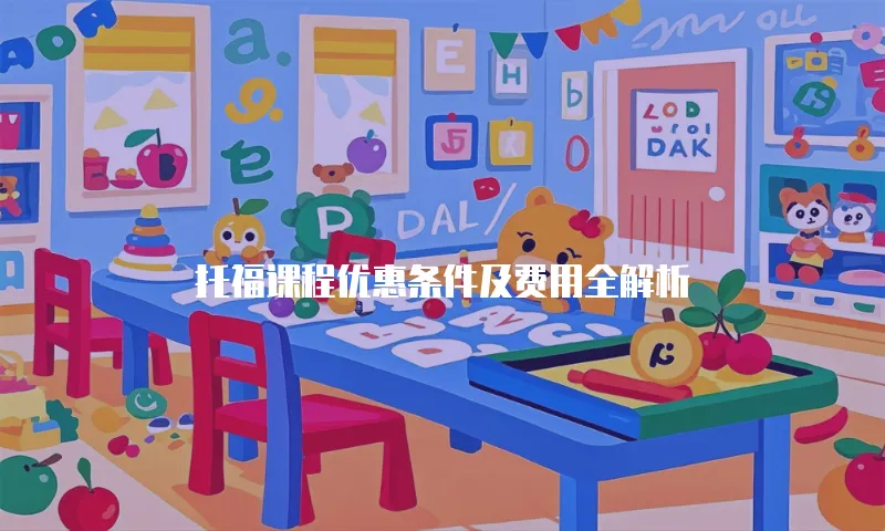 托福课程优惠条件及费用全解析