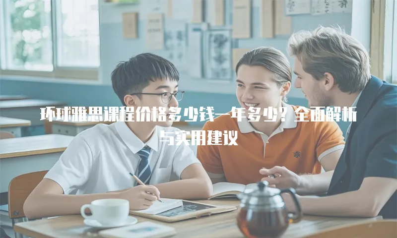 环球雅思课程价格多少钱一年多少？全面解析与实用建议