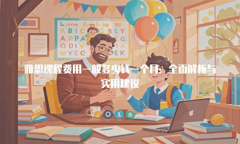 雅思课程费用一般多少钱一个月：全面解析与实用建议