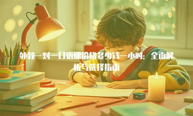 外教一对一口语课价格多少钱一小时：全面解析与选择指南