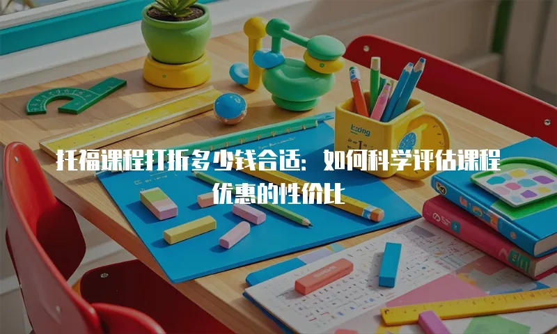 托福课程打折多少钱合适：如何科学评估课程优惠的性价比