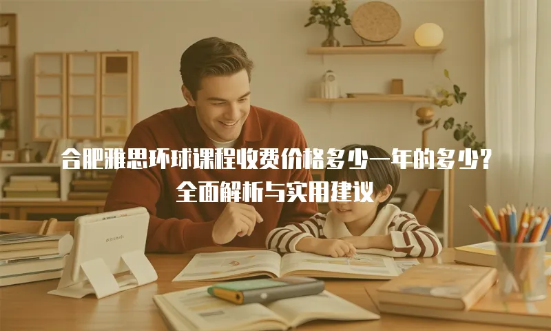 合肥雅思环球课程收费价格多少一年的多少？全面解析与实用建议