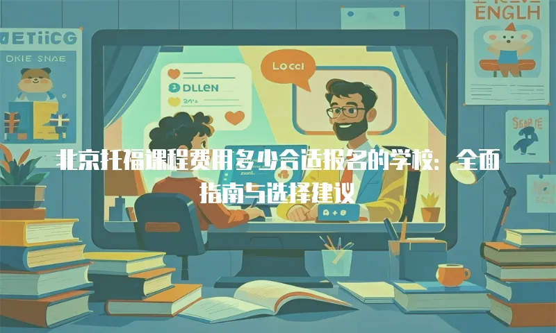 北京托福课程费用多少合适报名的学校：全面指南与选择建议