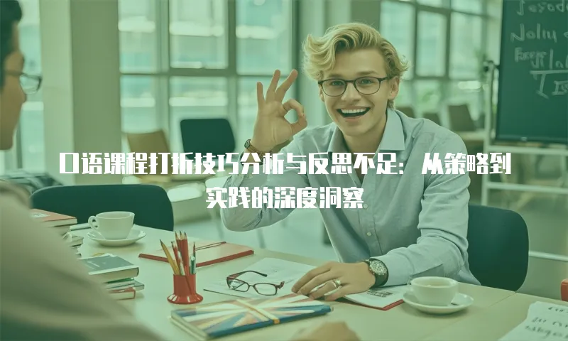 口语课程打折技巧分析与反思不足：从策略到实践的深度洞察