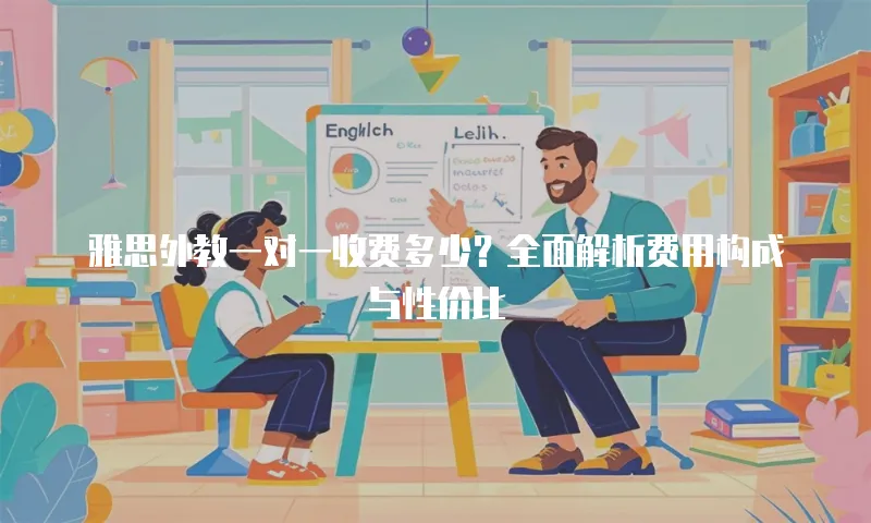雅思外教一对一收费多少？全面解析费用构成与性价比