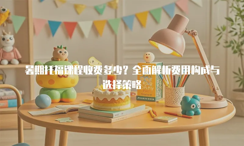 暑期托福课程收费多少？全面解析费用构成与选择策略