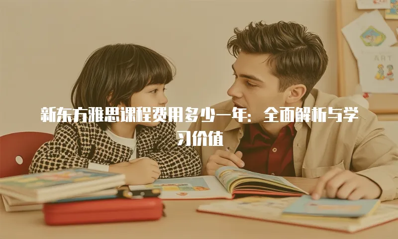 新东方雅思课程费用多少一年：全面解析与学习价值