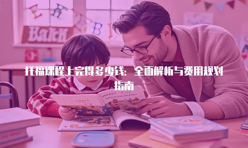托福课程上完得多少钱：全面解析与费用规划指南
