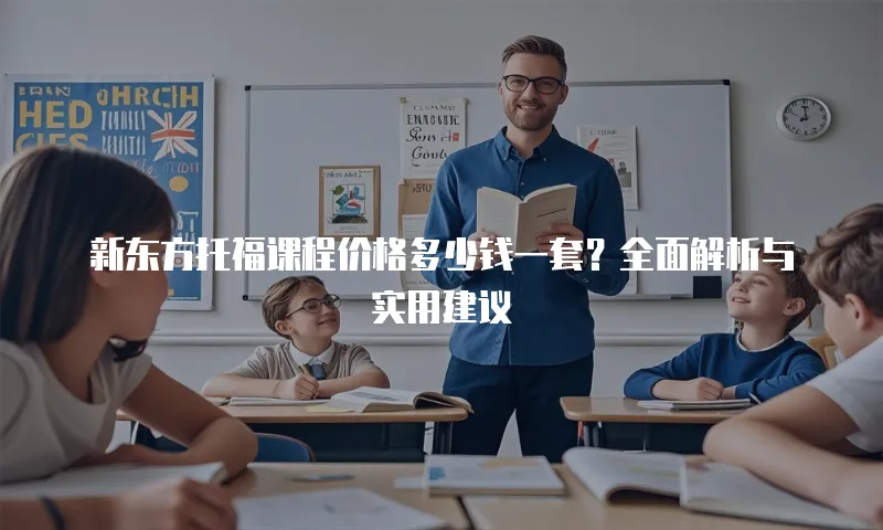 新东方托福课程价格多少钱一套？全面解析与实用建议