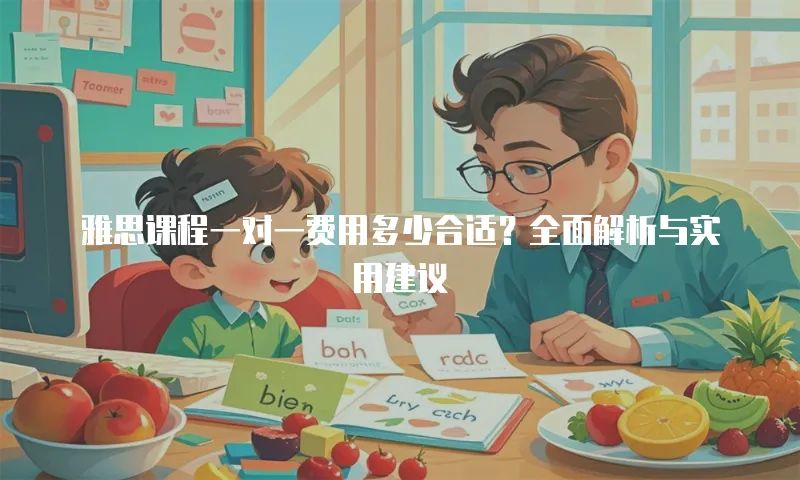 雅思课程一对一费用多少合适？全面解析与实用建议