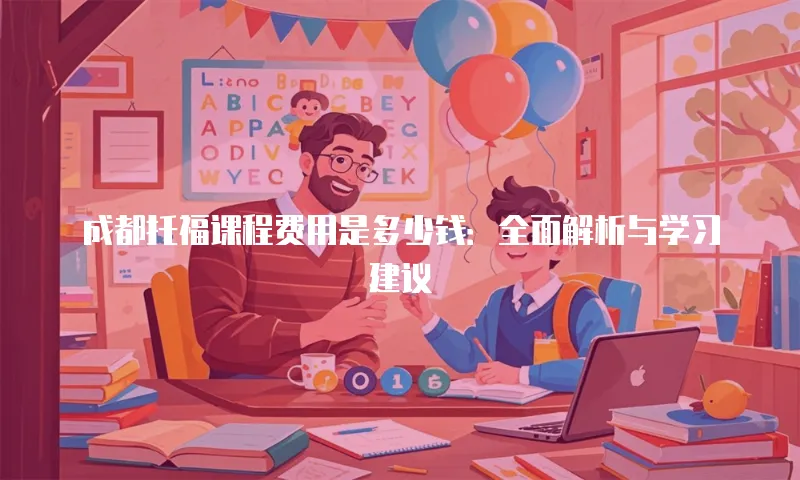 成都托福课程费用是多少钱：全面解析与学习建议