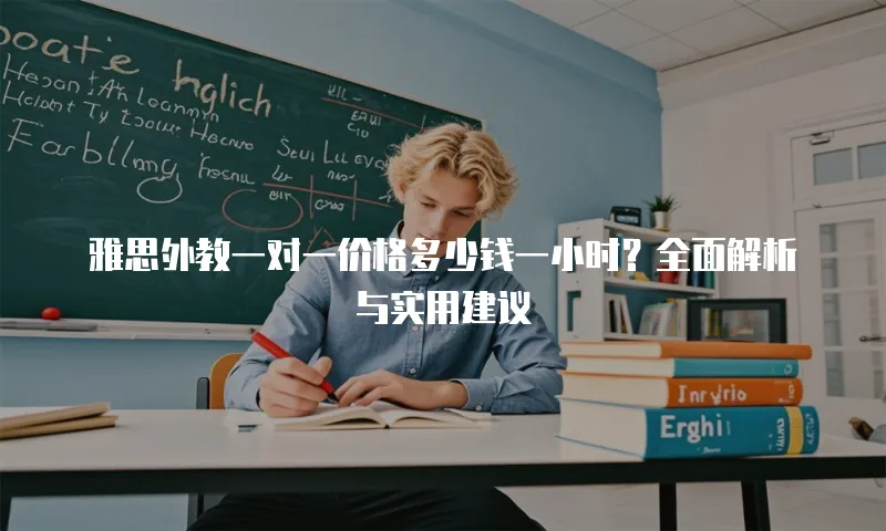 雅思外教一对一价格多少钱一小时？全面解析与实用建议
