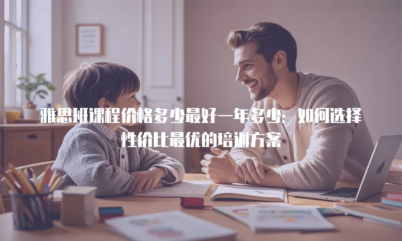 雅思班课程价格多少最好一年多少：如何选择性价比最优的培训方案