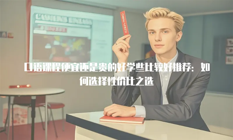口语课程便宜还是贵的好学些比较好推荐：如何选择性价比之选