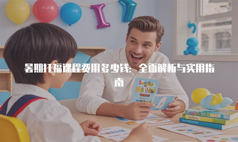 暑期托福课程费用多少钱：全面解析与实用指南