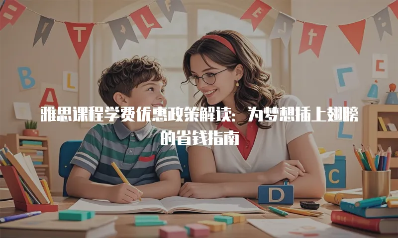 雅思课程学费优惠政策解读：为梦想插上翅膀的省钱指南