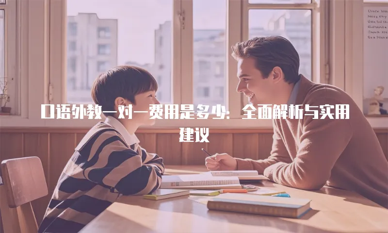 口语外教一对一费用是多少：全面解析与实用建议