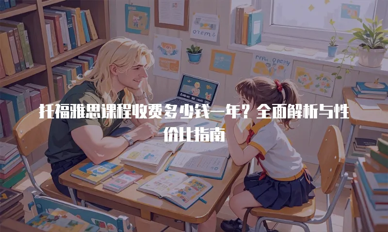 托福雅思课程收费多少钱一年？全面解析与性价比指南