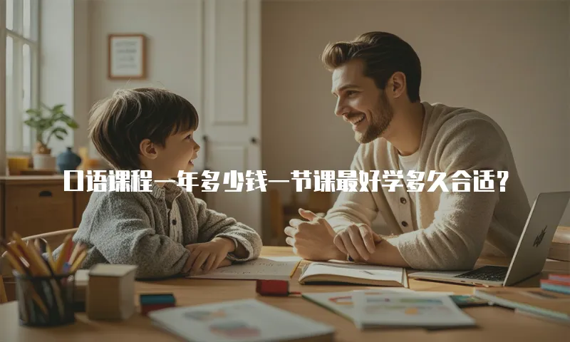 口语课程一年多少钱一节课最好学多久合适？