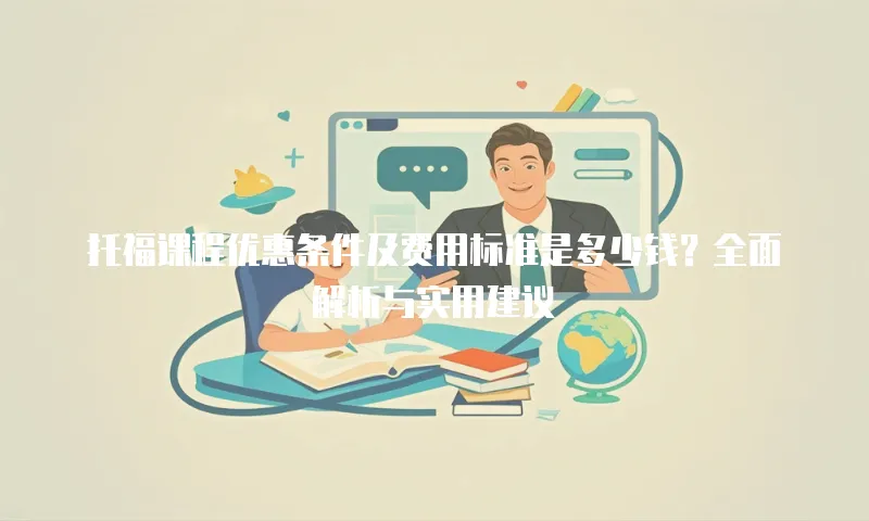 托福课程优惠条件及费用标准是多少钱？全面解析与实用建议