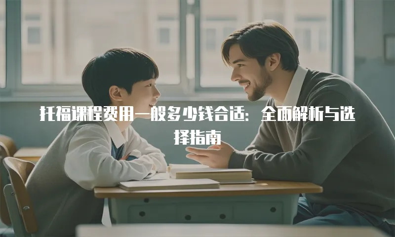托福课程费用一般多少钱合适：全面解析与选择指南