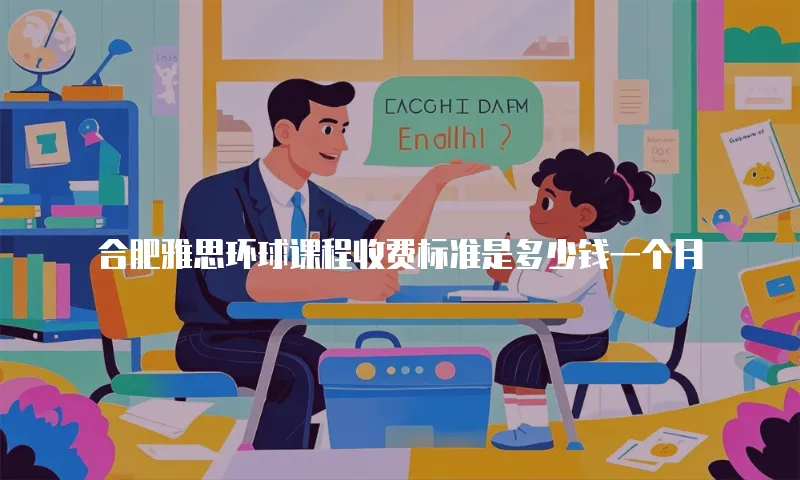 合肥雅思环球课程收费标准是多少钱一个月