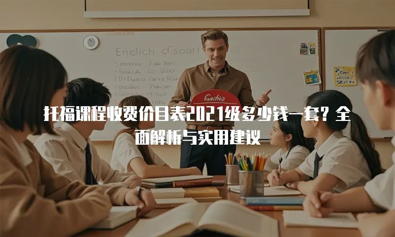 托福课程收费价目表2021级多少钱一套？全面解析与实用建议
