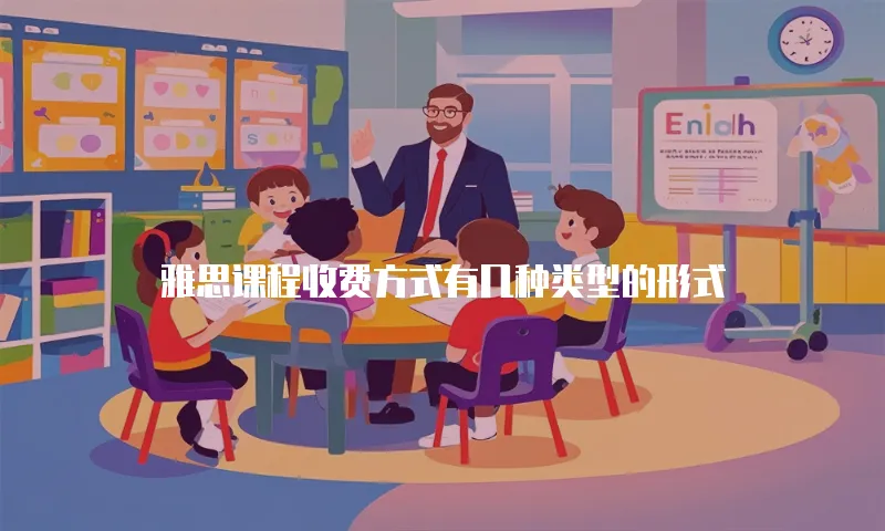 雅思课程收费方式有几种类型的形式