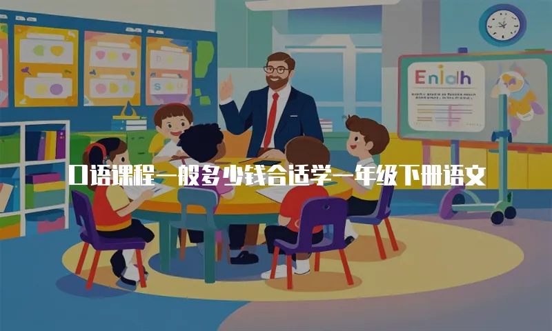 口语课程一般多少钱合适学一年级下册语文
