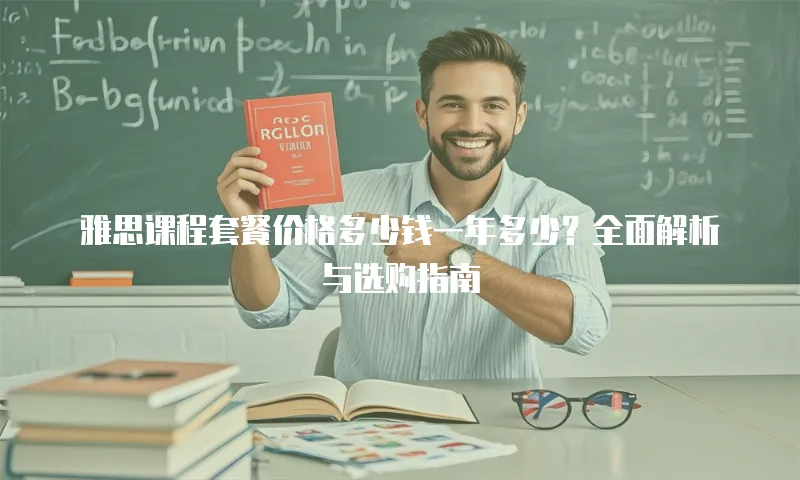 雅思课程套餐价格多少钱一年多少？全面解析与选购指南