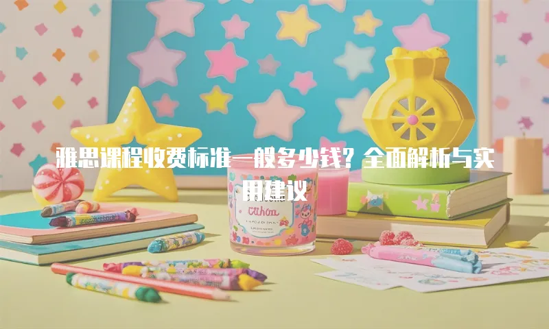 雅思课程收费标准一般多少钱？全面解析与实用建议