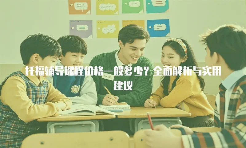托福辅导课程价格一般多少？全面解析与实用建议