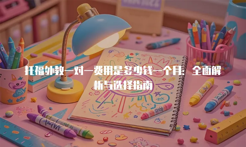 托福外教一对一费用是多少钱一个月：全面解析与选择指南