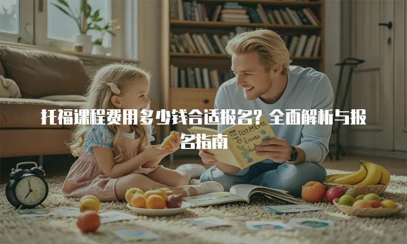 托福课程费用多少钱合适报名？全面解析与报名指南