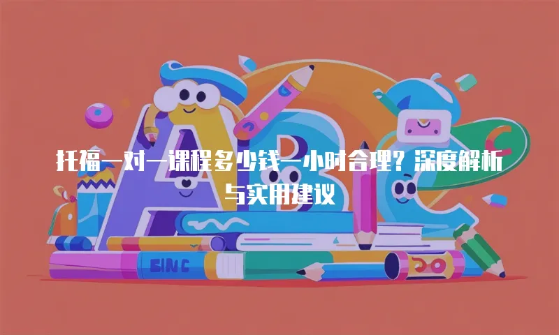 托福一对一课程多少钱一小时合理？深度解析与实用建议