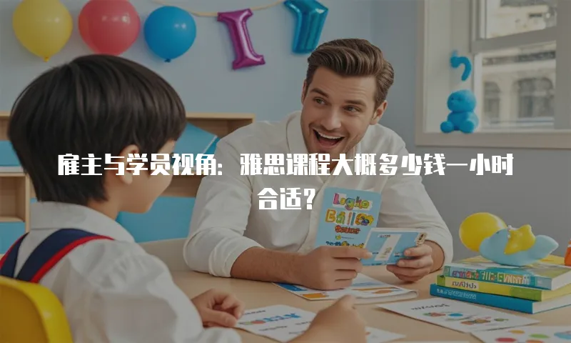 雇主与学员视角：雅思课程大概多少钱一小时合适？