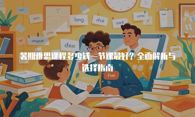 暑期雅思课程多少钱一节课最好？全面解析与选择指南